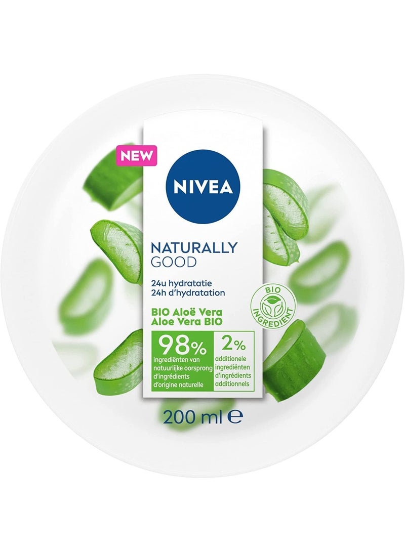 نيفيا كريم مرطب طبيعي بخلاصة الصبار 200 مل - Image 2